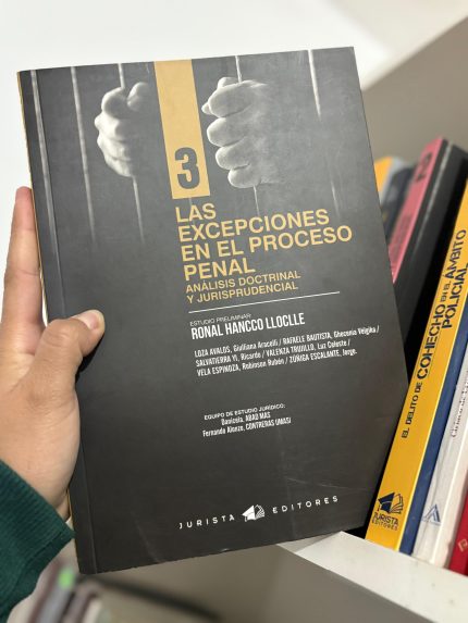 LAS EXCEPCIONES EN EL PROCESO PENAL-Análisis Doctrinal y jurisprudencial