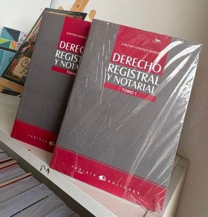 DERECHO REGISTRAL Y NOTARIAL -TOMO1 -TOMO2
