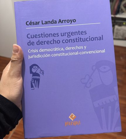 CUESTIONES URGENTES DE DERECHO CONSTITUCIONAL-Crisis democrática,derechos y jurisdicción constitucional -convencional