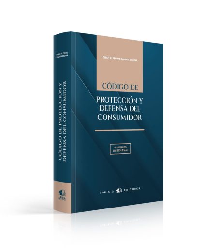 Código de protección y defensa del consumidor ilustrado en esquemas.