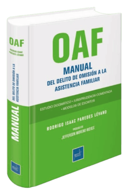 OAF- MANUAL DEL DELITO DE OMISION A LA ASISTENCIA FAMILIAR.