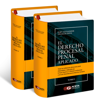 EL DERECHO PROCESAL PENAL APLICADO. 2 tomos
