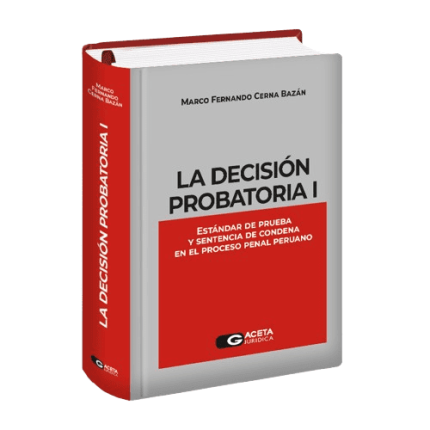 La decisión probatoria I.