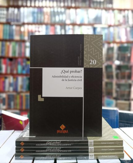 QUE PROBAR? Admisibilidad y eficiencia de la justicia civil